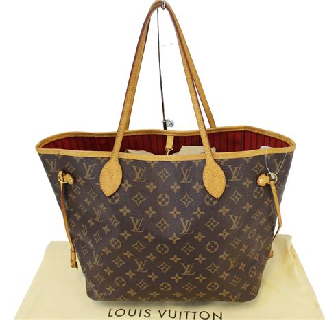 reversible lv bag|Neverfull MM Monogram Inside Out Stripe Tote .